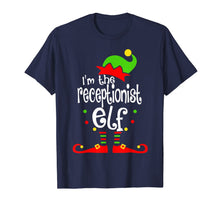 Load image into Gallery viewer, Receptionist Elf Christmas Costume Mom Dad Xmas T-Shirt