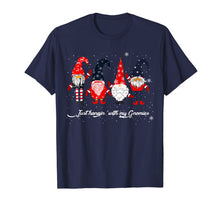 Load image into Gallery viewer, Just Hangin' With My Gnomies Funny ugly Sweater Christmas T-Shirt