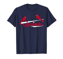 Load image into Gallery viewer, Cardinal Sports T Shirt - St Louis Baseball Fan T-shirt TEE