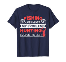 Load image into Gallery viewer, Funny Fishing Hunting Gift for Christmas Humor Hunter Cool T-Shirt-618977