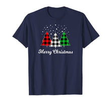 Load image into Gallery viewer, Christmas Santa Tree Xmas Christmas July Holiday Plaid Funny T-Shirt