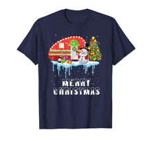 Load image into Gallery viewer, Happy Camper Christmas Shirt Funny Camping Christmas Pajamas T-Shirt