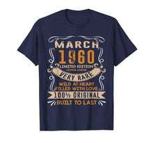 Load image into Gallery viewer, Vintage 60th Birthday March 1960 Shirt 60 Years Old T-Shirt-104250