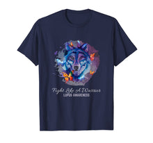 Load image into Gallery viewer, Lupus Awareness Support Warrior Fighter Purple Ribbon Gift T-Shirt-6024775