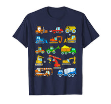 Load image into Gallery viewer, Construction Excavator Shirt for Boys Girls Men and Women