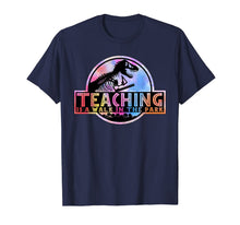Load image into Gallery viewer, Teaching is a walk in park teacher t shirt