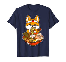 Load image into Gallery viewer, Kawaii Japanese Anime Shiba Inu Ramen T-Shirt