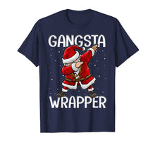 Load image into Gallery viewer, Gangsta Wrapper Funny Dabbing Santa Christmas Gift Men Kids T-Shirt