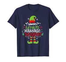 Load image into Gallery viewer, Santa's Favorite Massage Therapist T-Shirt
