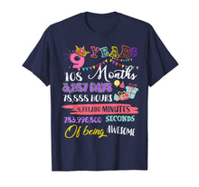 Load image into Gallery viewer, 9th Birthday Tshirt For Girls 9 Years Old Being Awesome Gift T-Shirt-268822