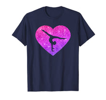 Load image into Gallery viewer, Cute Gymnastics Heart Gift For Girls Teens And Women T-Shirt-3198880