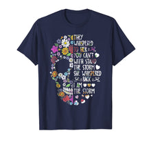 Load image into Gallery viewer, They Whispered To Her Flower Skull Tshirt