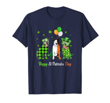 Load image into Gallery viewer, Irish Flag Three Pitbull Dogs Happy St. Patrick's Day Gift T-Shirt-525159