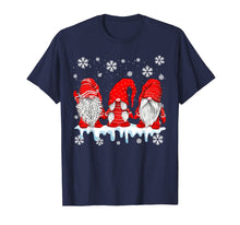 Load image into Gallery viewer, Three Gnomes In Red Costume Christmas Gift Funny X-mas Tee T-Shirt
