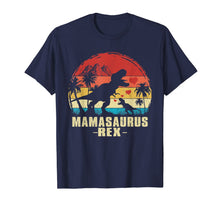 Load image into Gallery viewer, Womens Mamasaurus Dinosaur Rex Mom Gift T-Shirt-437039