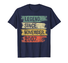 Load image into Gallery viewer, Legend Since November 2007 12 Year Old 12th Birthday Gifts T-Shirt