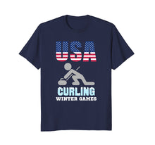 Load image into Gallery viewer, Curling 2018 Winter Sports Games Chess on Ice Gift T-Shirt