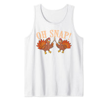 Load image into Gallery viewer, Cool Oh Snap! | Funny Turkey With Wishbone Thanksgiving Gift Tank Top