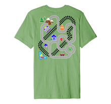 Load image into Gallery viewer, Mens Novelty Gifts for Fathers Day, Car & Train Playmat Rug Shirt