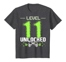 Load image into Gallery viewer, Level 11 Unlocked Video Gamer 11th Birthday Gamer Gift Boys T-Shirt