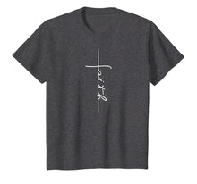 Load image into Gallery viewer, Faith Cross T-Shirt Christian T Shirt for Men Women Kids
