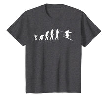 Load image into Gallery viewer, Ski T-shirt for Skiers and Ski Lover Shirt Skiing Evolution