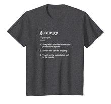 Load image into Gallery viewer, Grampy Definition T Shirt - Funny Father's Day Gift Tee