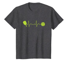 Load image into Gallery viewer, Pickleball Heartbeat T-Shirt Funny Pickleball Tee
