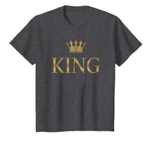Load image into Gallery viewer, King Gold Crown Birthday T-Shirt