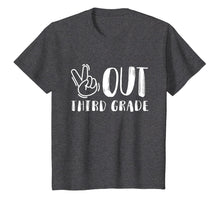Load image into Gallery viewer, Peace Out Third Grade Graduation Shirt Last Day of School