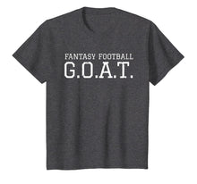 Load image into Gallery viewer, Fantasy Football GOAT Shirt League Champion Champ Winner
