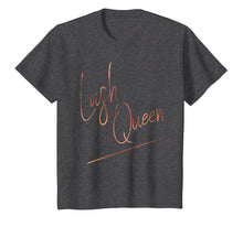 Load image into Gallery viewer, Eyelashes Lash Queen Ombre Handwriting Tee for Makeup Artist