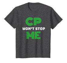 Load image into Gallery viewer, Brain Damage Awareness Cerebral Palsy CP Won't Stop Me Tee
