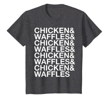 Load image into Gallery viewer, Funny CHICKEN & WAFFLES T-Shirt