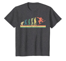 Load image into Gallery viewer, Snowboard T-Shirt Evolution Tshirt Winter Sports Tee Gift