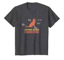 Load image into Gallery viewer, German Shepherd T-Shirt: Superior German Engineering