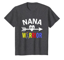 Load image into Gallery viewer, Autism Nana Shirt, Nana Of A Warrior Autism Grandma T-Shirt