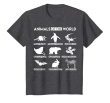 Load image into Gallery viewer, Simple Vintage Humor Funny Rare Animals Of The World T Shirt