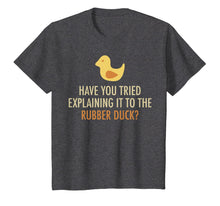 Load image into Gallery viewer, Programmer Rubber Duck Debugging T-Shirt Funny Gift Shirt