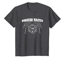 Load image into Gallery viewer, DnD GM Game Master T Shirt DM Dragons Dice Men Women