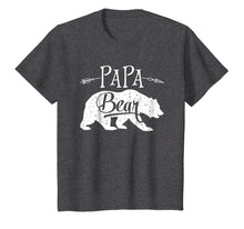Load image into Gallery viewer, Papa Bear T shirt Fathers Day Family Matching Couple Men Tee
