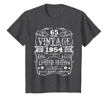 Load image into Gallery viewer, Made In 1954 65 Years Old Vintage 65th Birthday Gift T-Shirt