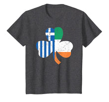 Load image into Gallery viewer, St. Patrick's Day Greek Flag Irish T-Shirt Greece Gift