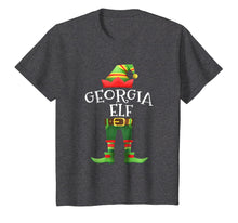 Load image into Gallery viewer, Georgia Elf Matching Family Group Christmas Gift T Shirt