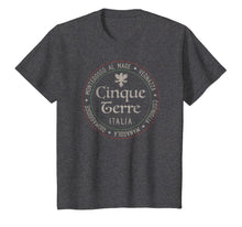 Load image into Gallery viewer, Cinque Terre Italia T Shirt Italian Mediterranean Travelers