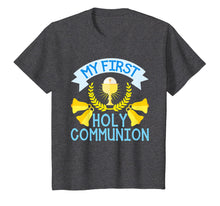 Load image into Gallery viewer, My First Communion Shirt Gift Kids Chalice Cross Boys Girls