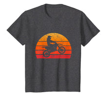 Load image into Gallery viewer, Dirtbike Motocross T Shirt Vintage Retro Sunset 70s 80s