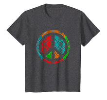 Load image into Gallery viewer, Peace Symbol 70's T-Shirt - Bright Colors Tshirt - Peaceful