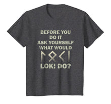 Load image into Gallery viewer, Funny Norse Vikings Shirt Loki God Runes Mythology TShirt