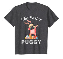 Load image into Gallery viewer, Cute Dabbing Pug Easter Puggy Bunny Dark T-shirt